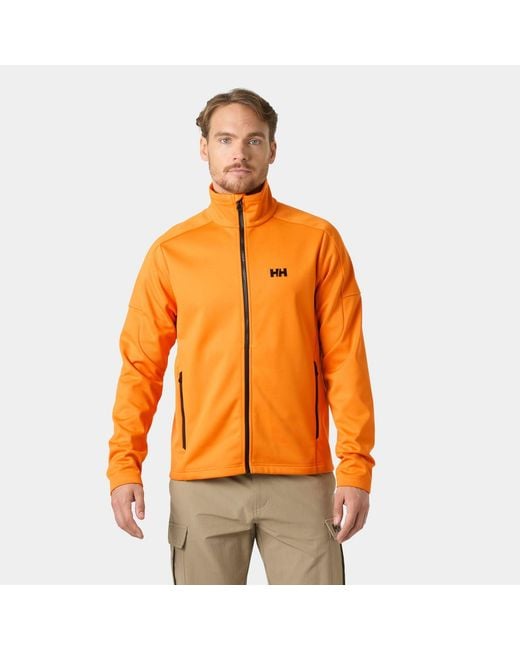 Helly Hansen Orange Hp Fleece Jacket for men