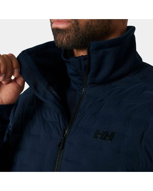 Helly Hansen Blue Hp Hybrid Stretch Insulator for men