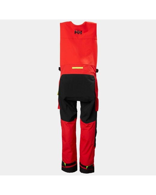 Helly Hansen Red Aegir Race Salopette 2.0 for men