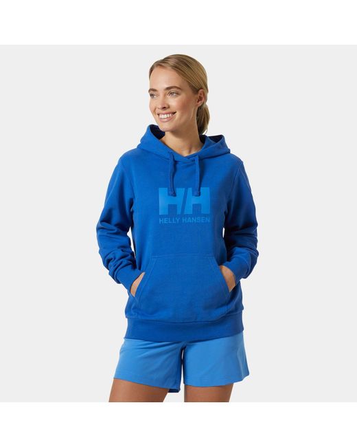 Hh® logo hoodie 2.0 bleu Helly Hansen en coloris Blue