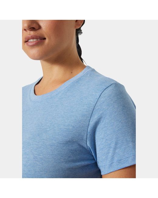 Helly Hansen Blue Hh Tech Logo T-Shirt