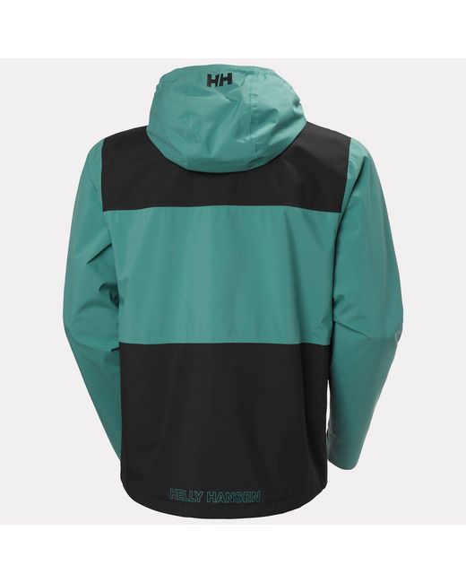 Helly Hansen Green Ace Rain Jacket for men