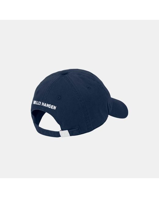 Helly Hansen Blue Logo Cotton Cap Std
