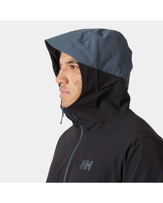 Helly Hansen Blue Blaze Hooded Softshell Jacket for men