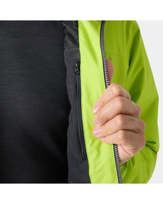 Crew Midlayer Sailing Jacket 2.0 Hombre Helly Hansen de hombre de color Green