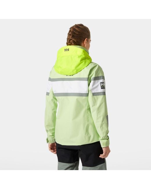 Helly Hansen Green Damen Salt Original Segeljacke