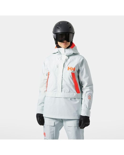 Helly Hansen White Powchaser Anorak