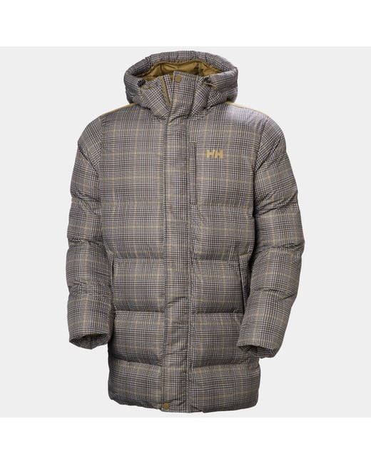 Helly Hansen Gray Alby Puffy Parka for men