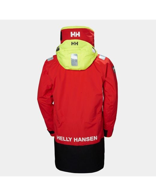 Helly Hansen Red Aegir Ocean Dry Breathable Smock Top for men