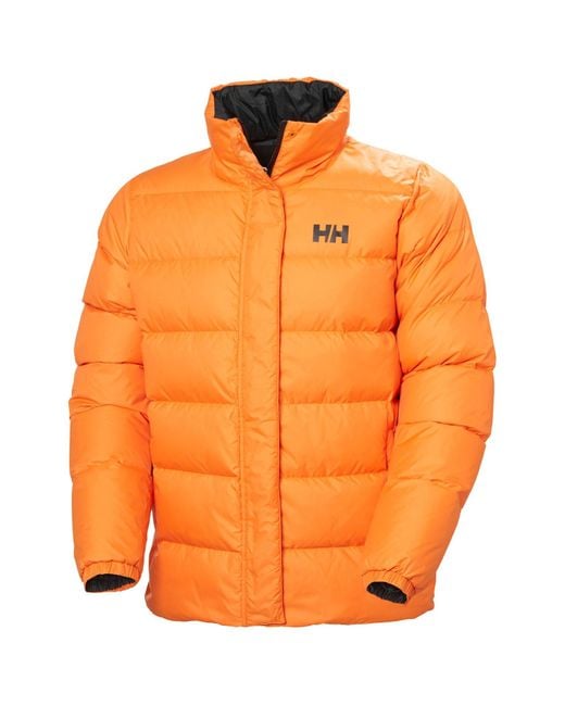 Helly Hansen Men's Reversible Down Jacket Mens in Orange for Men Lyst