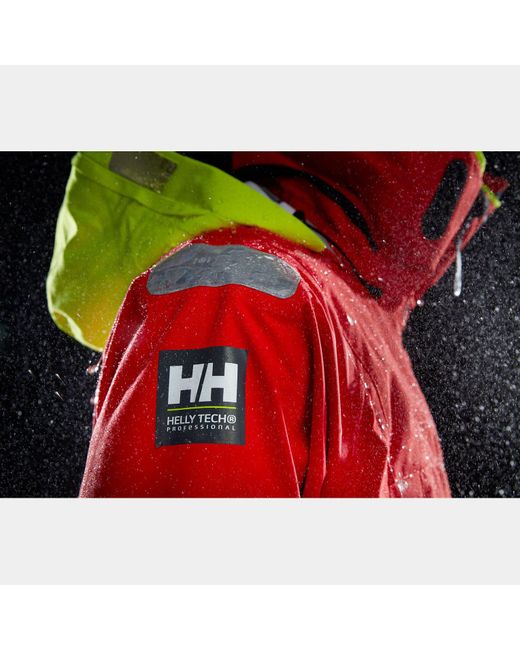 Helly Hansen Aegir Ocean Sailing Jacket Red for men