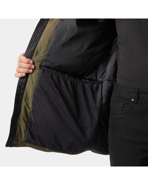 Helly Hansen Green Reine Winter Parka for men