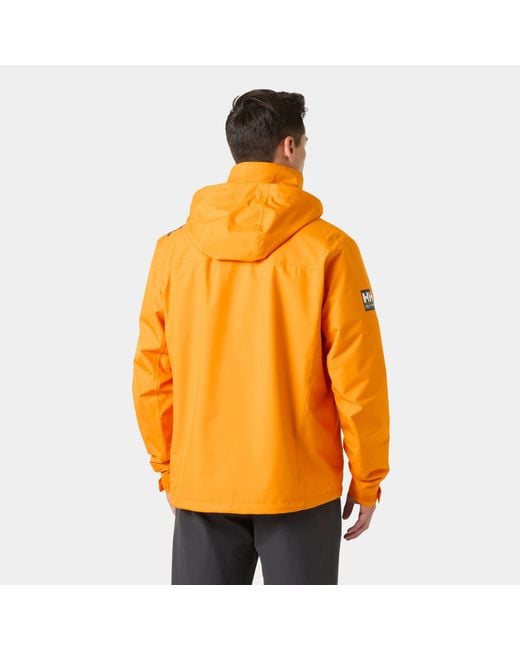 Helly Hansen Orange Crew Hooded Midlayer Jacket 2.0 for men