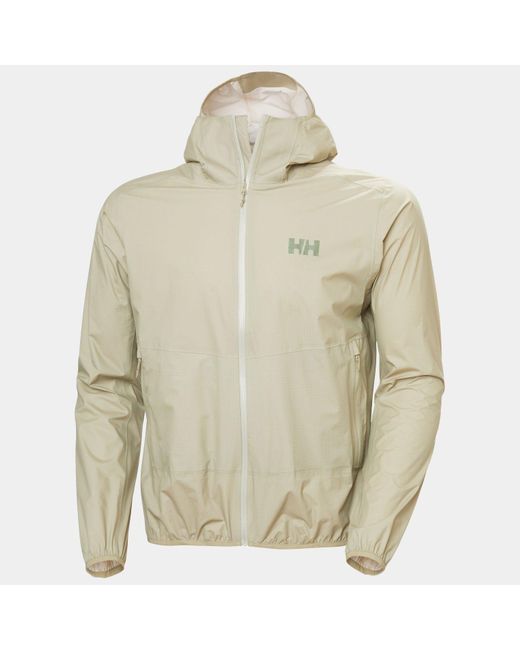 Helly Hansen Green Verglas 2.5-Layer Fastpack Jacket for men
