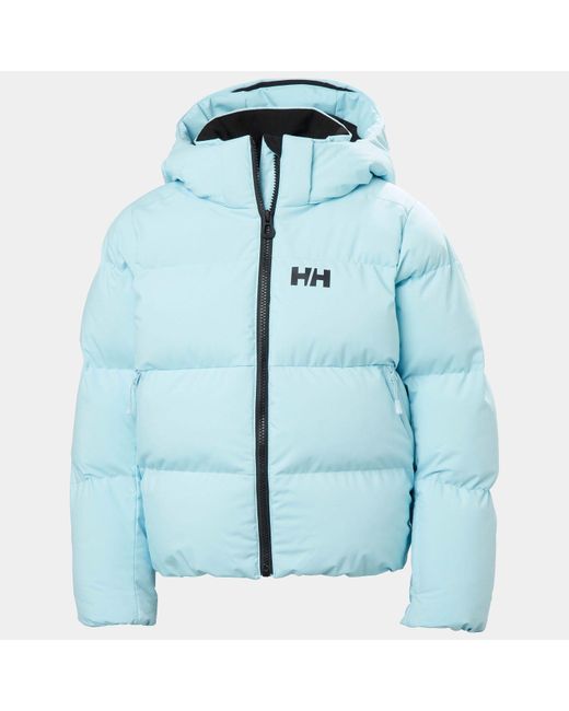 Juniors' Nora Short Puffy Giacca Da Sci Blu di Helly Hansen in Blue