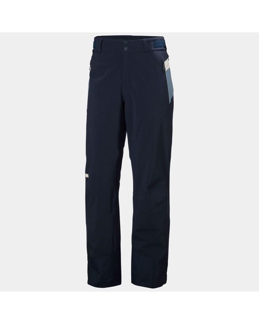 Helly Hansen Blue Kvitfjell Race Insulated Zip Off Ski Pants for men