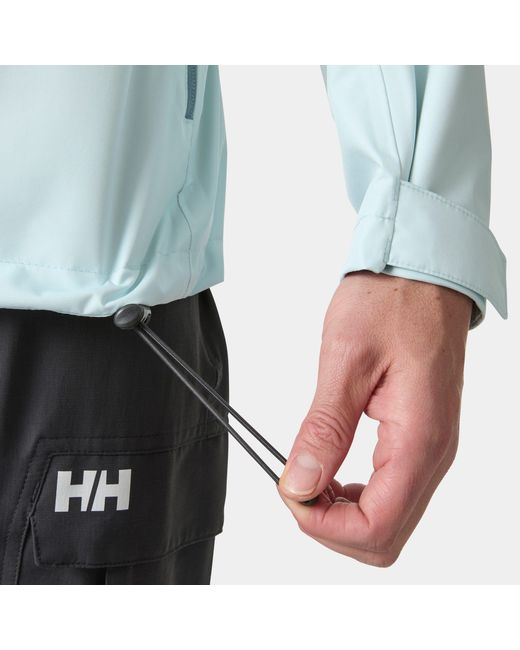 Helly Hansen Blue Helly-hansen Standard Crew Hooded Jacket 2.0 for men