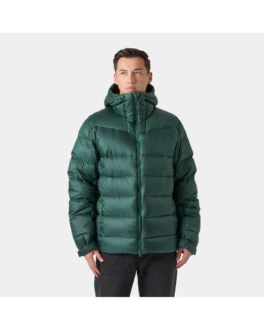 Helly Hansen Green Glacier Down Jacket for men
