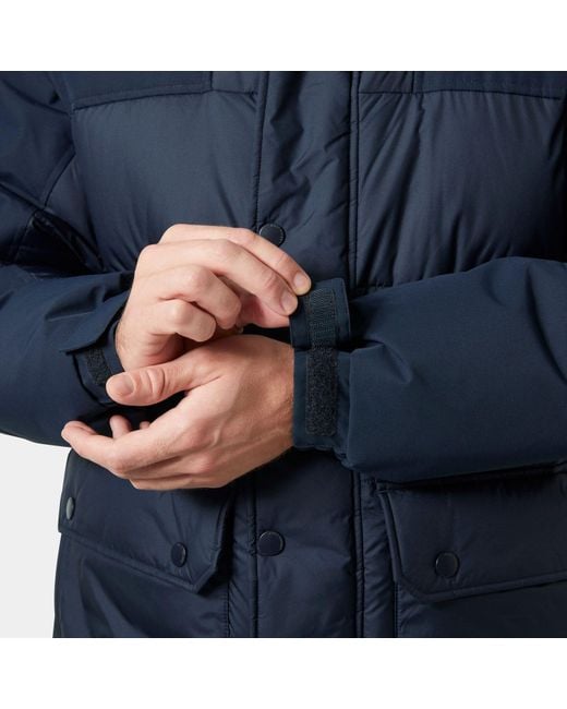Helly Hansen Blue Escape Down Parka for men