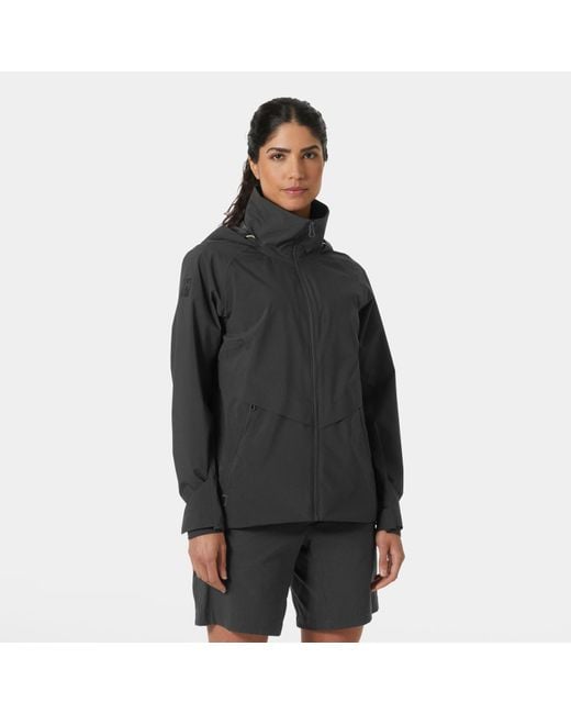 Helly Hansen Black Hp Hooded Racing Jacket