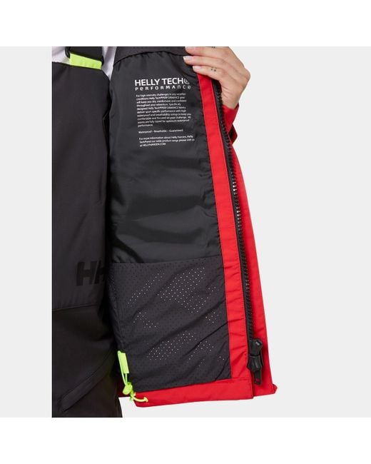 Helly Hansen Red Skagen Offshore Sailing Jacket