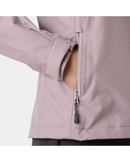 Helly Hansen Purple Crew Hooded Jacket 2.0