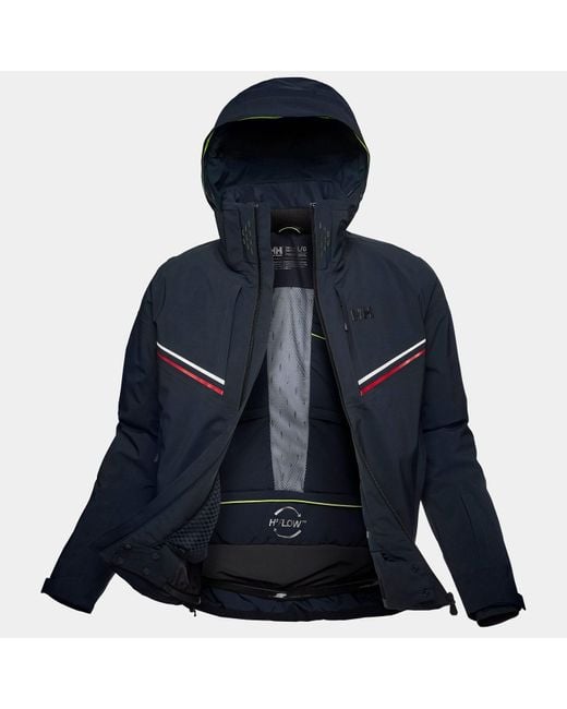 Helly Hansen Blue Alpha Infinity Waterproof Ski Jacket for men