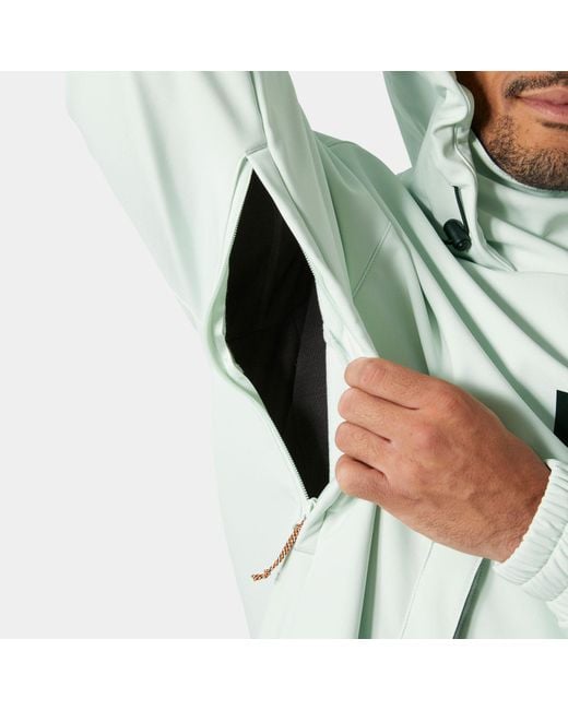 Helly Hansen Green Ullr D Ridable Hoodie