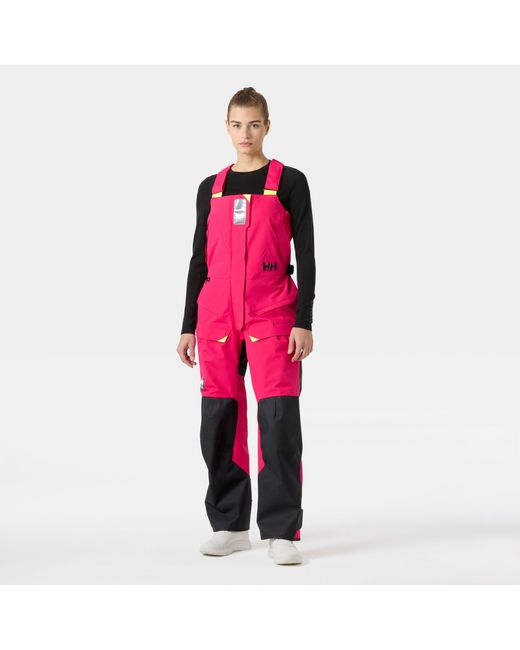 Helly Hansen Red Skagen Offshore Sailing Bib