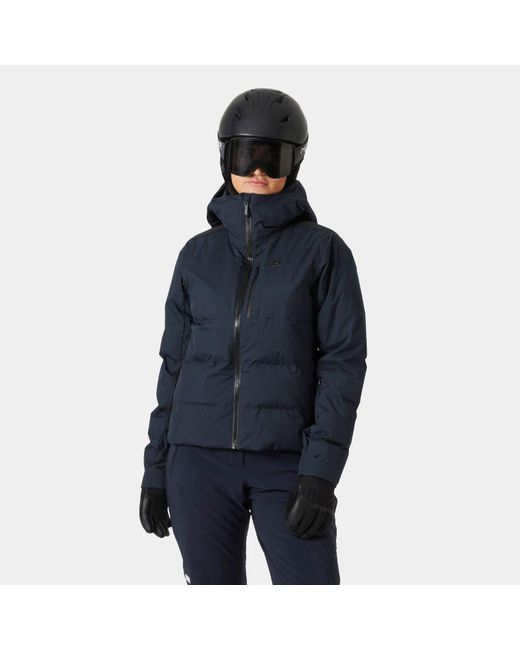 Helly Hansen Blue Kvitfjell Race Puffy Ski Jacket