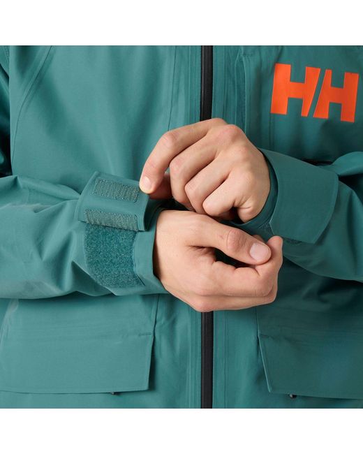 Helly Hansen Green Emiko Shell Jacket for men