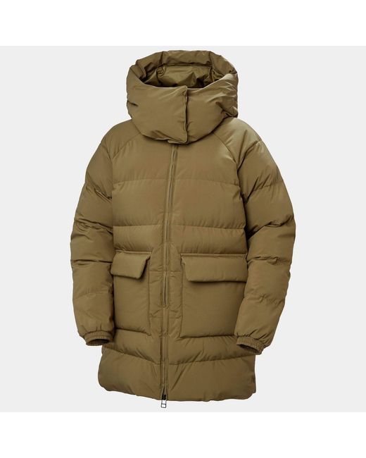 Helly Hansen Green Ellie Puffy Parka