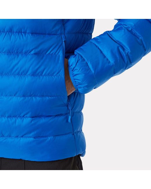 Helly Hansen Blue Verglas Hooded Down Jacket 2.0 for men