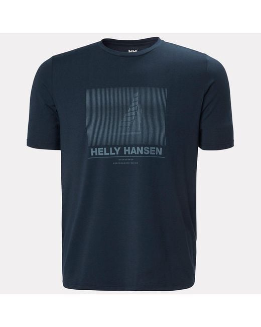 Helly Hansen Blue Hp Race Sailing T-Shirt