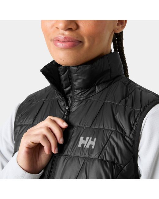 Helly Hansen Black Lifaloft Insulated Vest