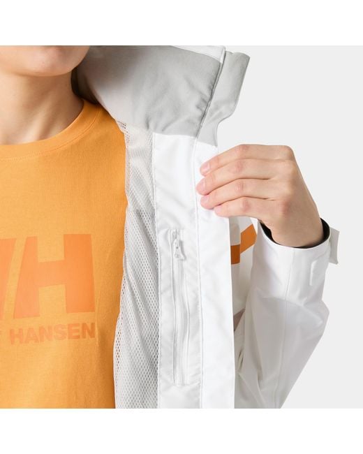 Helly Hansen White Salt Inshore Sailing Jacket