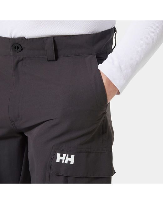 Helly Hansen Gray Hh Quick-Dry Softshell Cargo Pants for men
