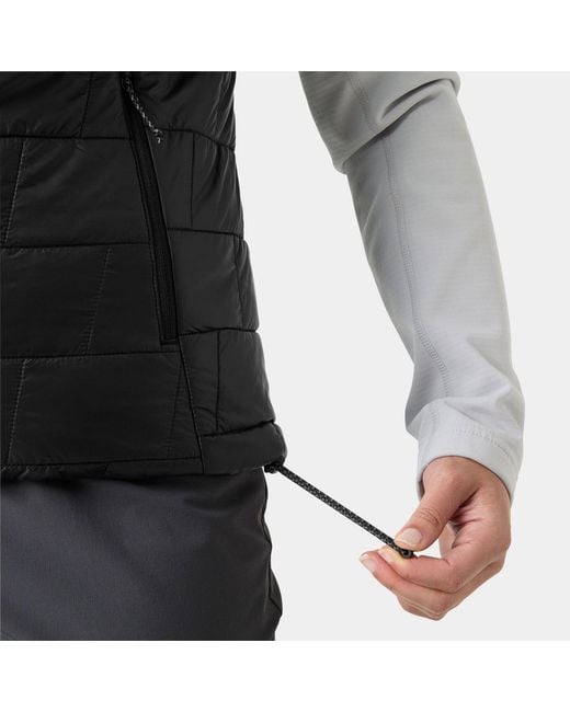 Helly Hansen Black Lifaloft Insulated Vest