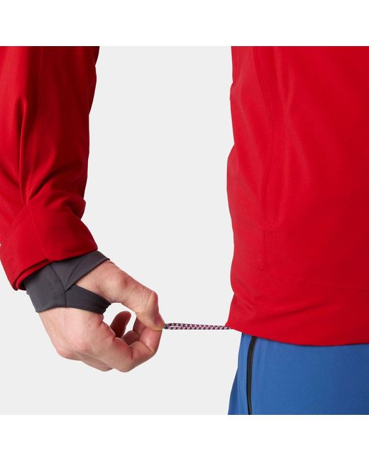 Helly Hansen Alpha Lifaloft Lightweight Ski Jacket Red for men