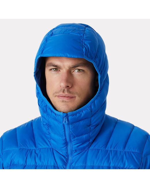 Helly Hansen Blue Verglas Hooded Down Jacket 2.0 for men