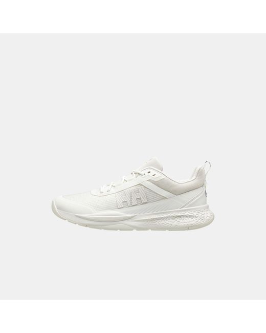 Helly Hansen White Crew Low Sailing Shoes for men
