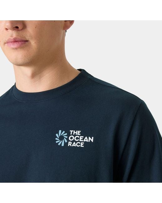 Helly Hansen Blue The Ocean Race T-Shirt for men