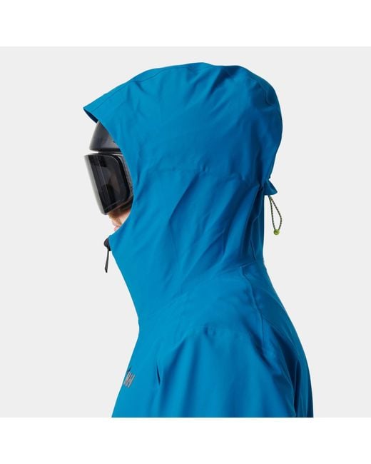 Alpha Long Shell Jacket Hombre Helly Hansen de hombre de color Blue