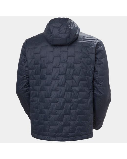 Helly Hansen Blue Lifaloft Hooded Insulator Jacket for men