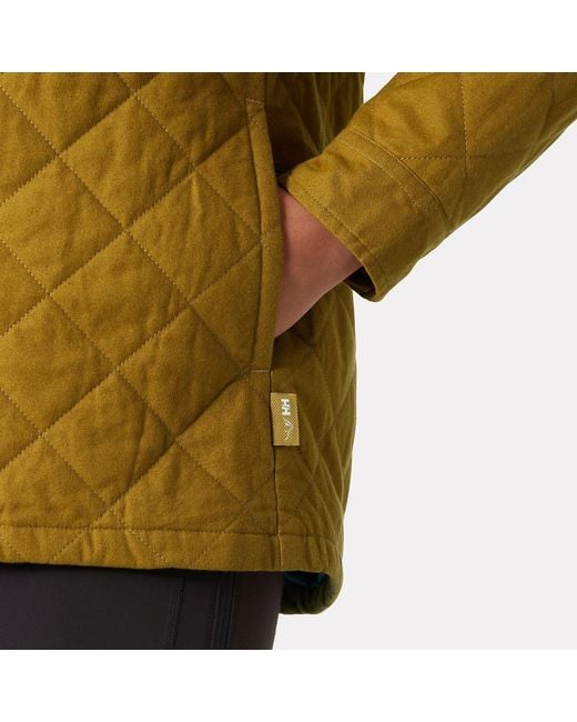 Helly Hansen Brown Isfjord Insulated Shacket