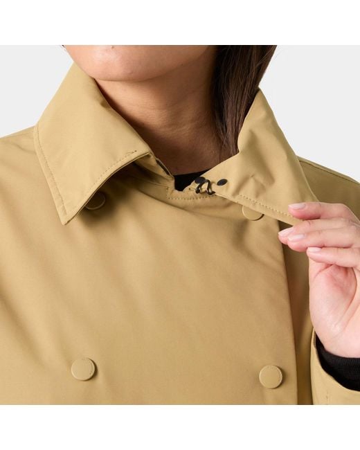 Helly Hansen Metallic Avenue Insulated Long Trench Coat