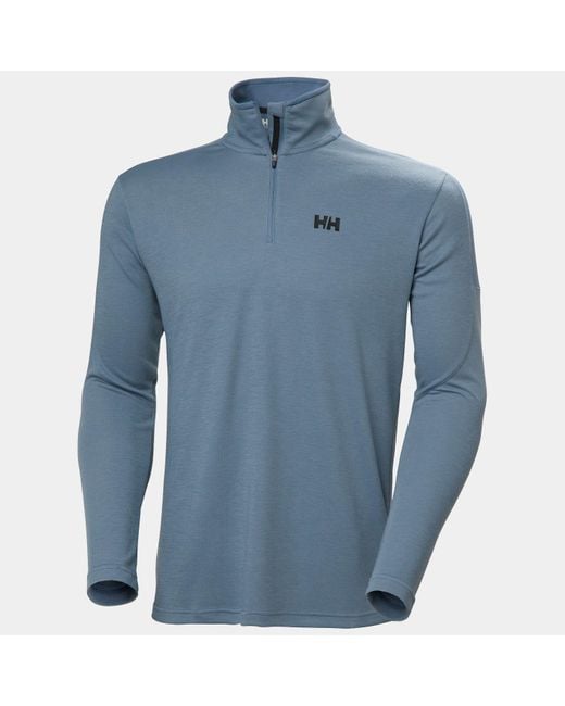 Helly Hansen Blue Hp Half-Zip Pullover 2.0 for men