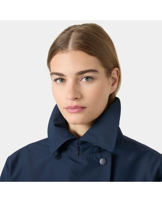 Helly Hansen Blue Avenue Trench
