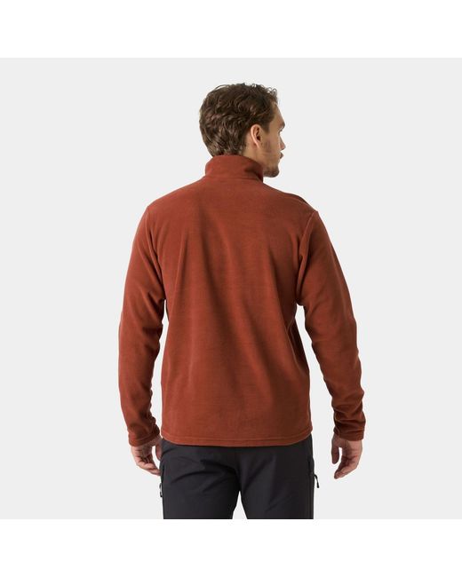 Helly Hansen Red Daybreaker Half-Zip Fleece for men