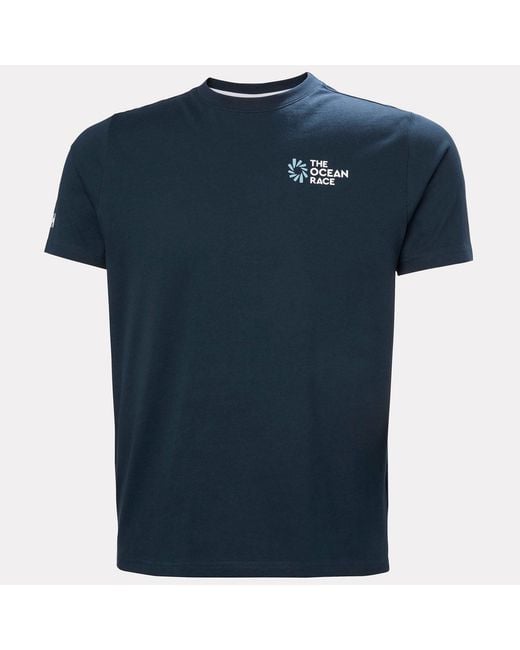 Helly Hansen Blue The Ocean Race T-Shirt for men